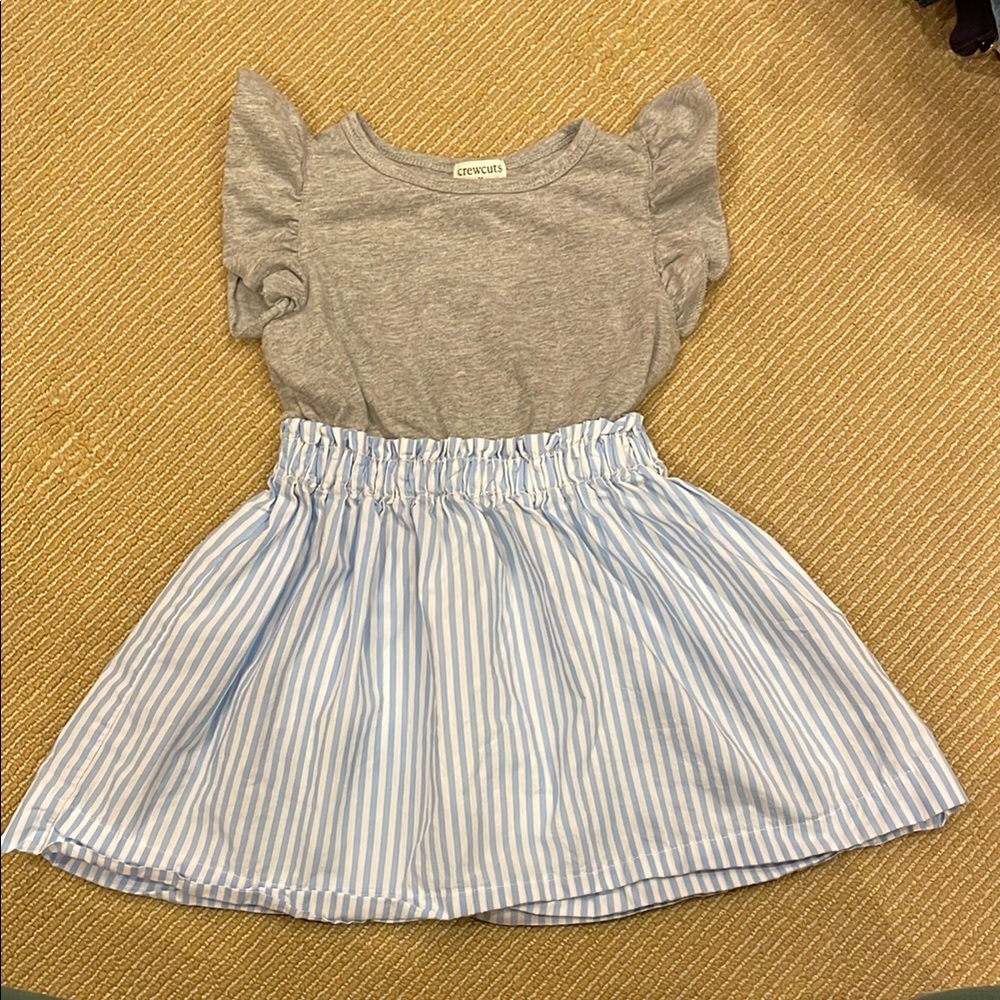 Crew cuts dress